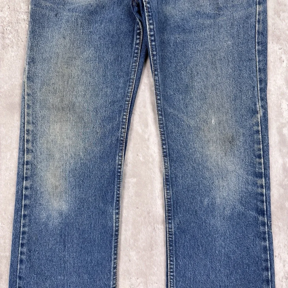 Vintage Levis 517 Jeans Mens 31x32 (30x30) Blue Denim Bootcut Made In USA 80s